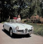 Alfa Romeo Giulietta Spider 1956 года